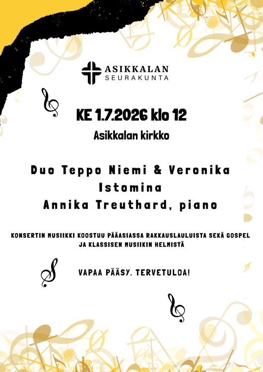 Kesäkonsertin mainos